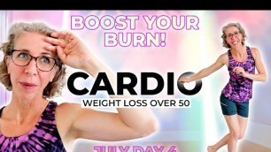 'CARDIO Weight Loss Workout for Women in Menopause'