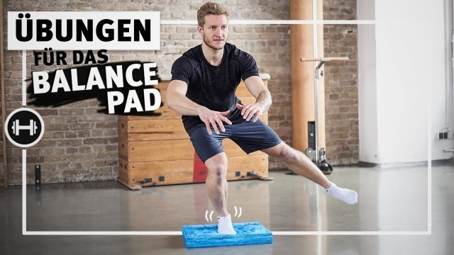 'Balance Pad Übungen für Knie, Fuß und Rumpf | Koordination & Beweglichkeit | Sport-Thieme'