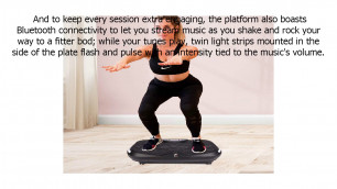 'Special Discount on ZELUS 4D Vibration Exercise Platform, 3D4D Bluetooth Enabled Fitness Plate'