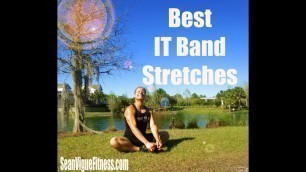 'Best IT Band Stretches - 2 Iliotibial Band (ITB) Stretches - Sean Vigue Fitness'