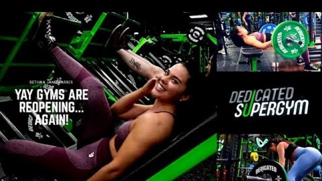 'YAY GYMS ARE REOPENING... AGAIN! - Leg Day at Dedicated Supergym in Liverpool'