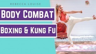 'Body Combat Workout - BURN FAT AT HOME! | Rebecca Louise'