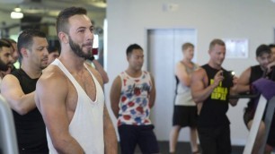 'Nico & Mikey Flash Mob Proposal Fitness First Gym'