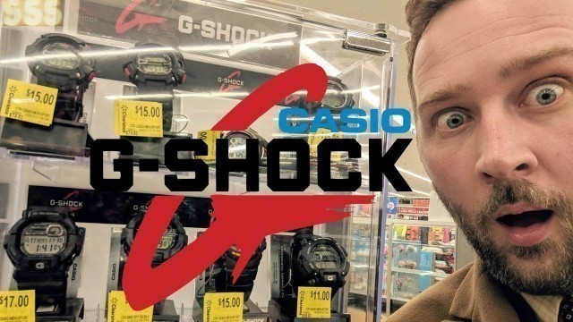 'Shocking Discount Casio G-Shock Watch Haul at Walmart! | 555 Gear'