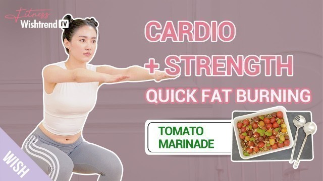 'Home Quick Fat Burning Exercise to Try at Home| Lose Body Flabs with Cardio & Strength Workout!'