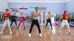 '40 MIN FULL BODY WORKOUT - Effective exercise for Obese People | Zumba Class'