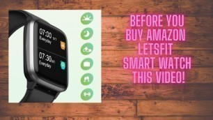 'best Buy Letsfit Smart Watch Fitness Tracker With Heart Rate Monitor Letsfit Smart Watch Fitness'
