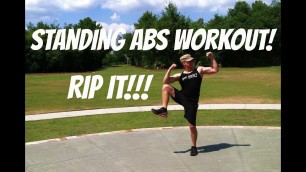 'Standing Abs Exercises - 6 min Standing Core Workout - Sean Vigue Fitness'