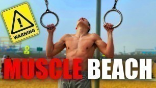 'Can you survive this WORKOUT BEACH? | Fitness Challenge'