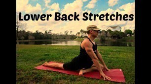'Best Lower Back Stretches | Yoga for Low Back Pain | Sean Vigue Fitness'