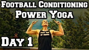 'Yoga for Football Players | Power Yoga for Athletes | Sean Vigue Fitness'