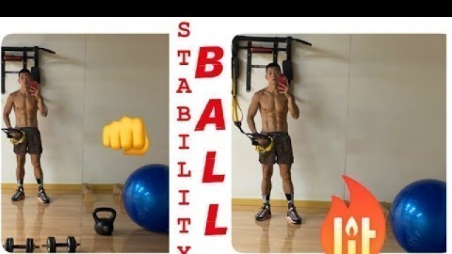 'STABILITY BALL EXERCISES/MACFITNESS FIRST'