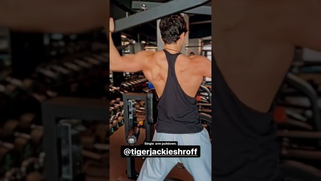 'Tiger shroff New Workout video #tigershroff #shorts'