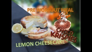 'Bulk Cello #6  Lemon Cheesecake Fitness Rezept + GEWINNSPIEL Essen vor dem Training - Lowcarb Kuchen'