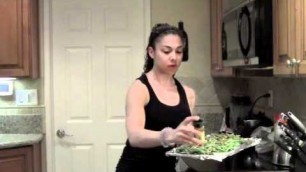 'Gina Aliotti Fitness Network Healthy Recipes Green Beans and Veggie Preparation'