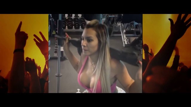 'Fernanda Lemes Brazilian Butt Model Fitness Gym Workout Routine'