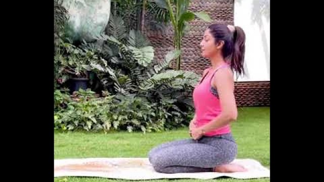 'Shilpa Shetty Kundra | Shilpa Shetty Yoga video | Latest video'