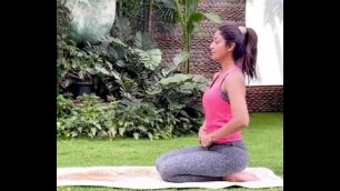 'Shilpa Shetty Kundra | Shilpa Shetty Yoga video | Latest video'