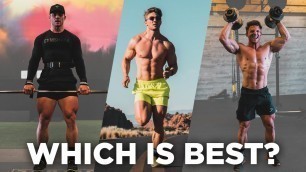 'The Best 20 Minute Workout - Run Cardio vs. Body Building vs. Functional Training'