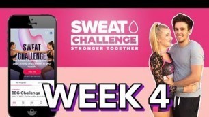 'Sweat Challenge 2021 | Week 4 | Kayla Itsines BBG Challenge Me'