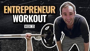 'My Favorite Workout for Busy Entrepreneurs | Million Dollar Comeback Week 35 Update'